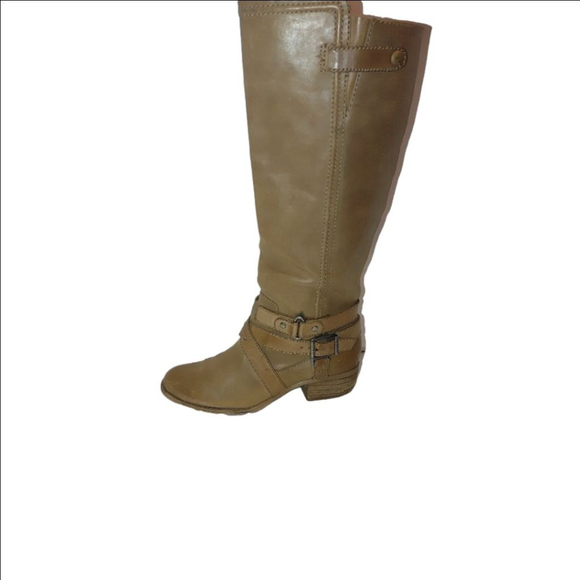 Gianni Bini Leather Riding Boots Size 9
